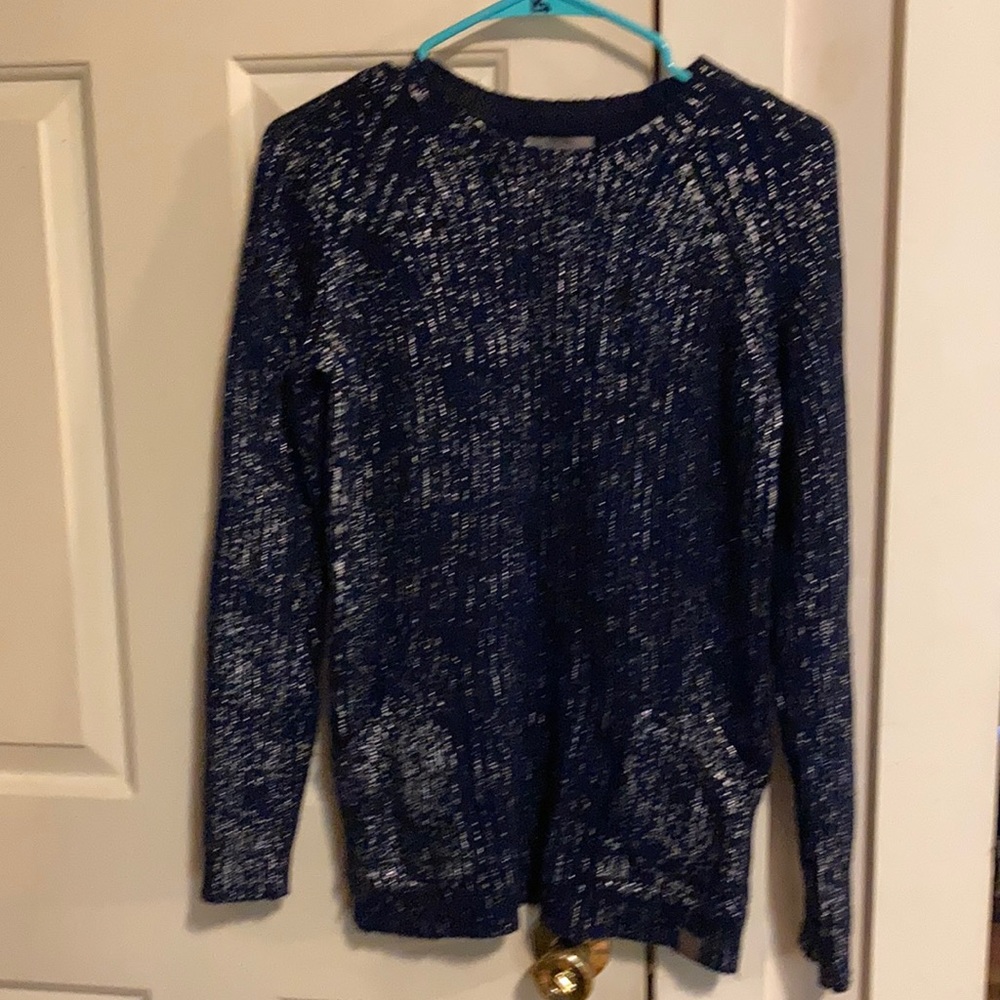 Creamie Paint splatter designed sweater size M